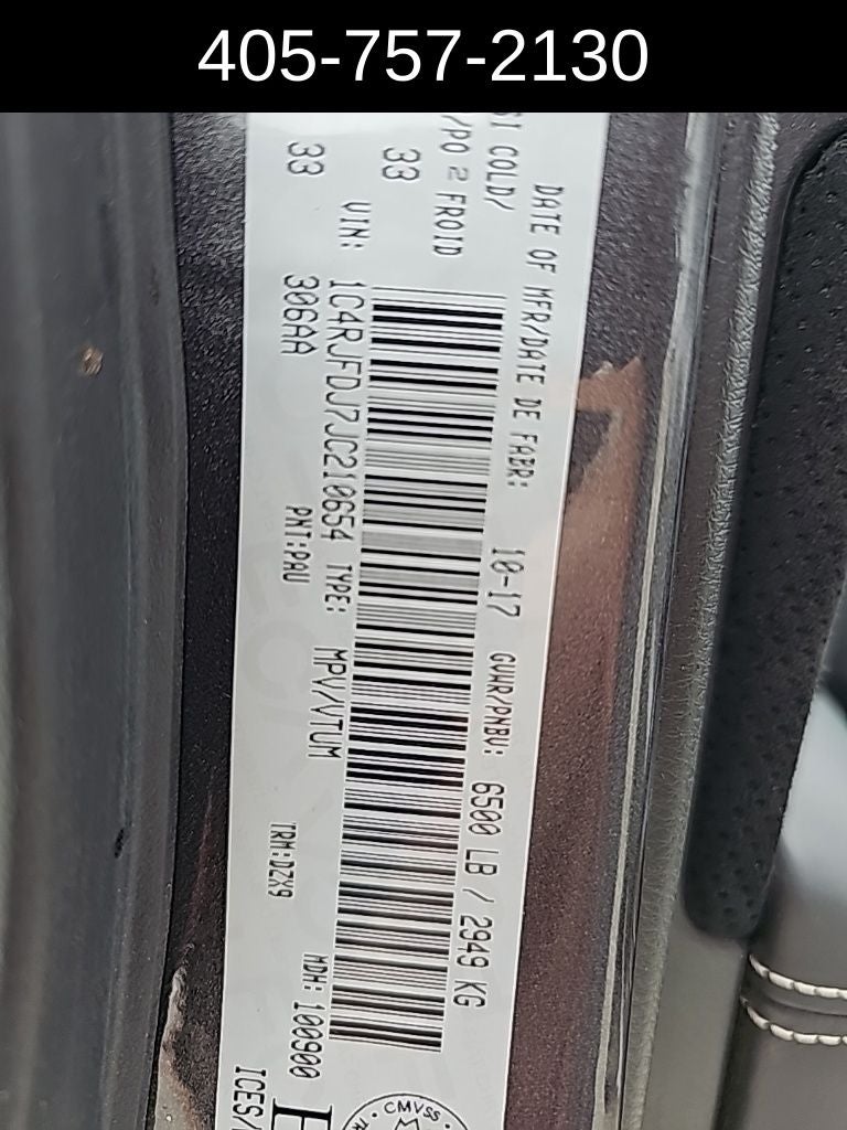 2018 Jeep Grand Cherokee SRT