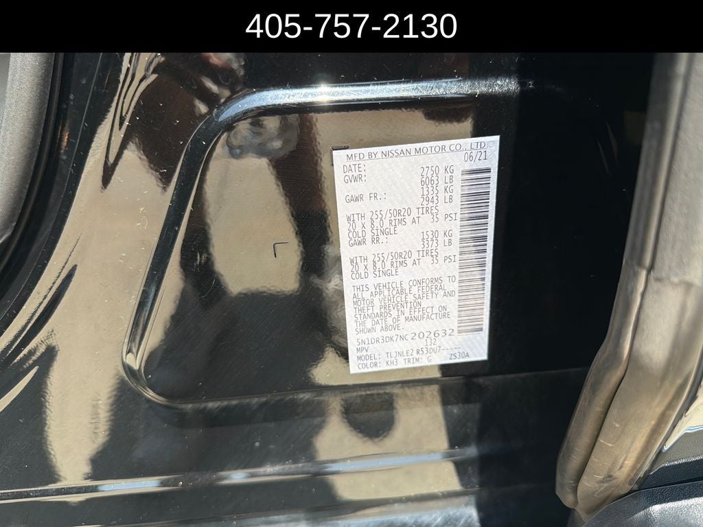2022 Nissan Pathfinder Platinum