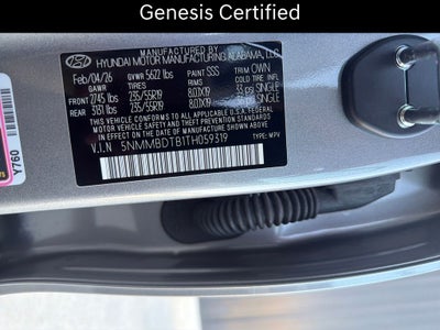 2026 Genesis GV70 2.5T Advanced CERTIFIED