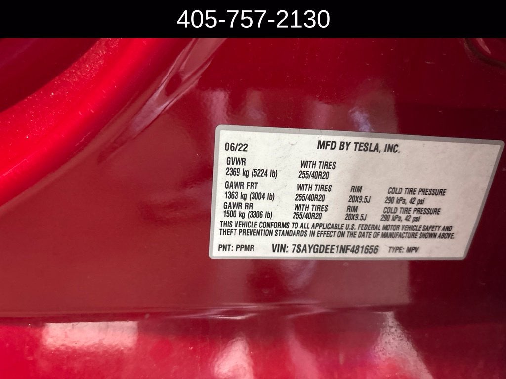 2022 Tesla Model Y Long Range
