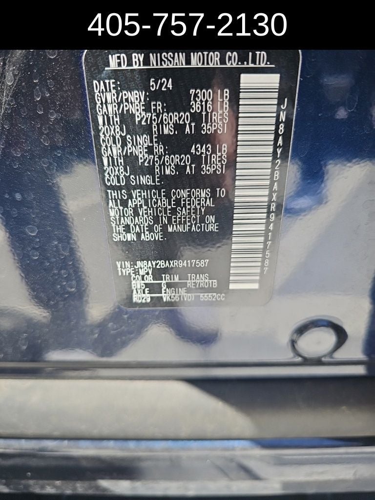 2024 Nissan Armada SL