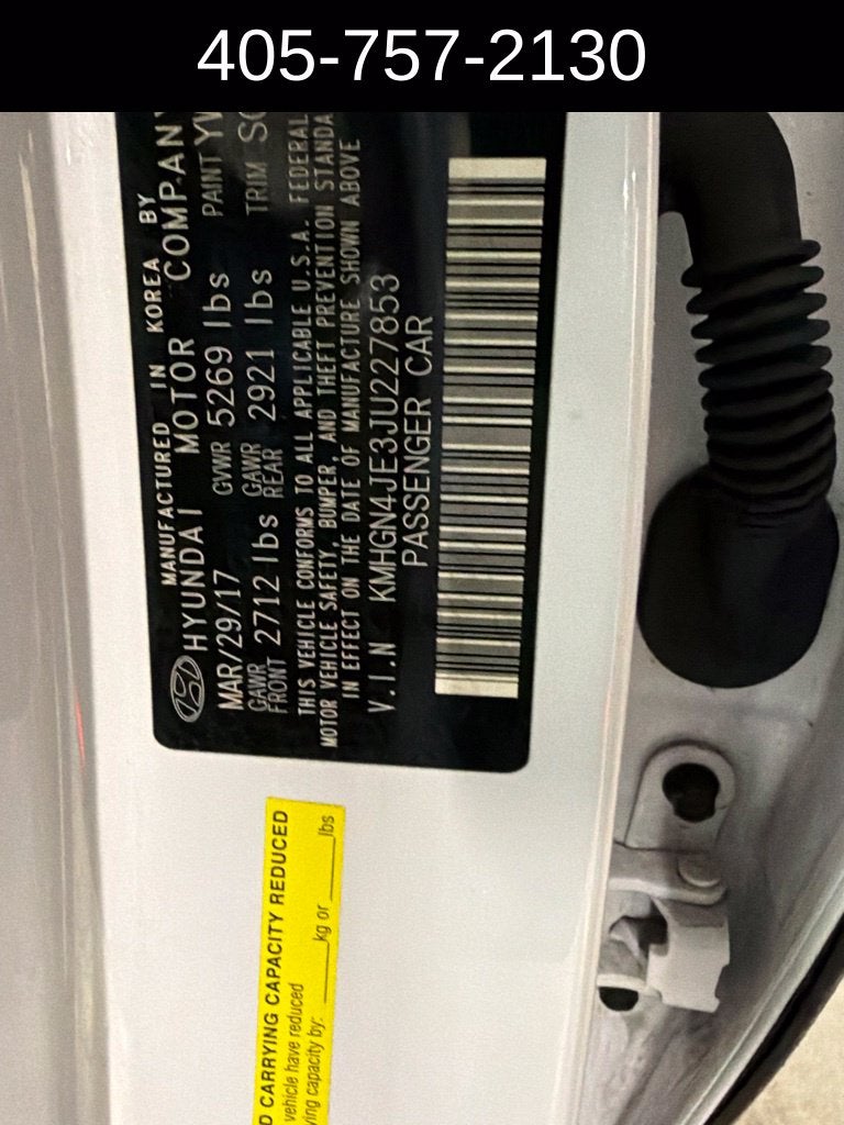 2018 Genesis G80 3.8