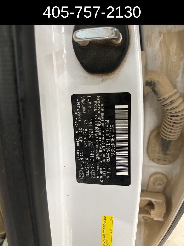 2015 Hyundai Genesis 3.8