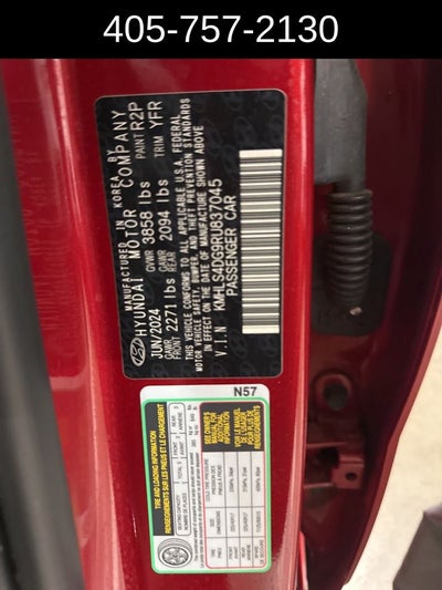2024 Hyundai Elantra SEL