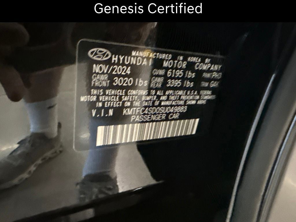 2025 Genesis G90 3.5T e-SC CERTIFIED