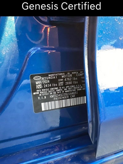 2025 Genesis G70 2.5T Sport Prestige CERTIFIED