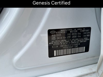2026 Genesis G70 2.5T CERTIFIED