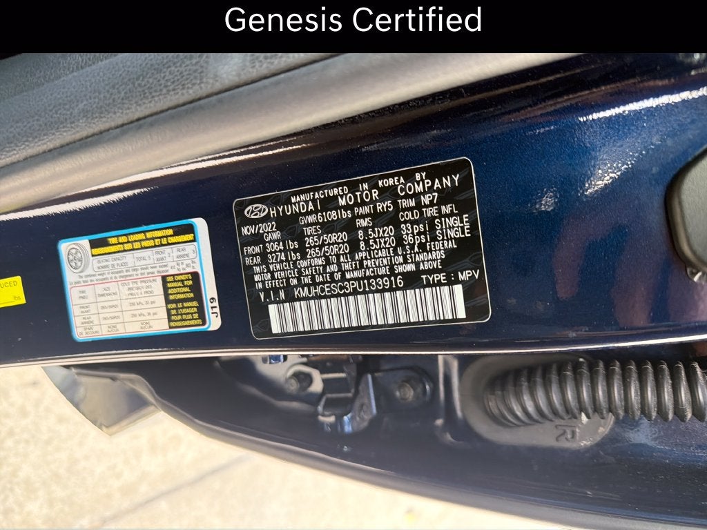 2023 Genesis GV80 3.5T CERTIFIED
