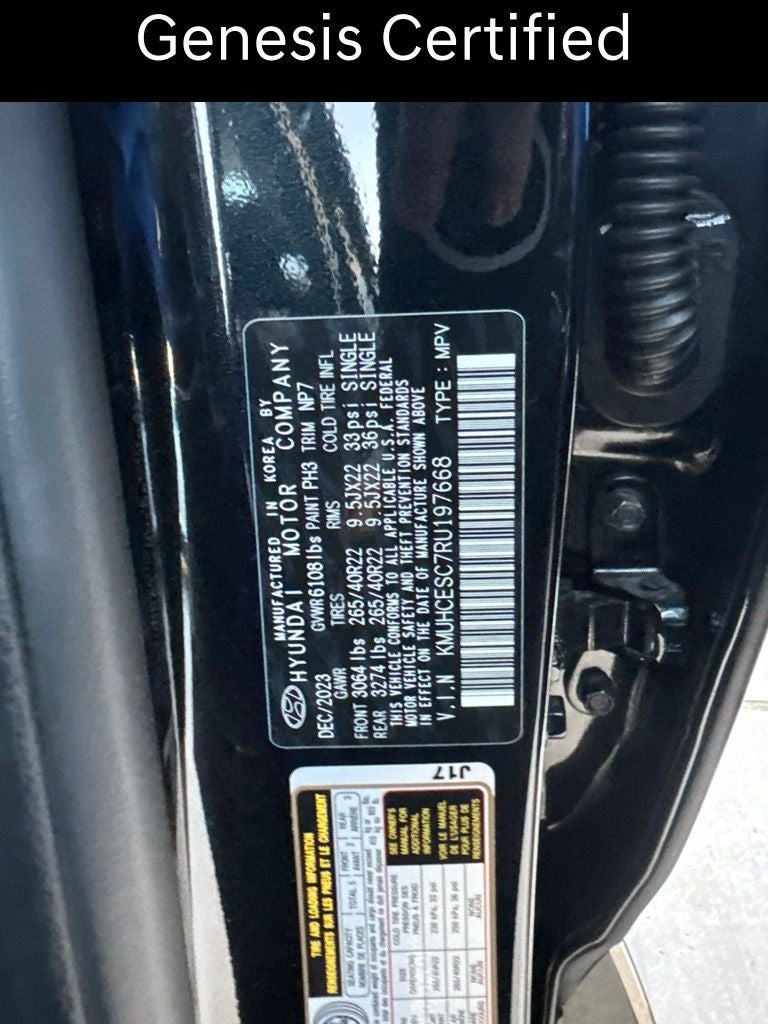 2024 Genesis GV80 3.5T CERTIFIED