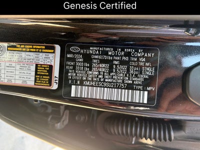 2025 Genesis GV80 3.5T Prestige CERTIFIED