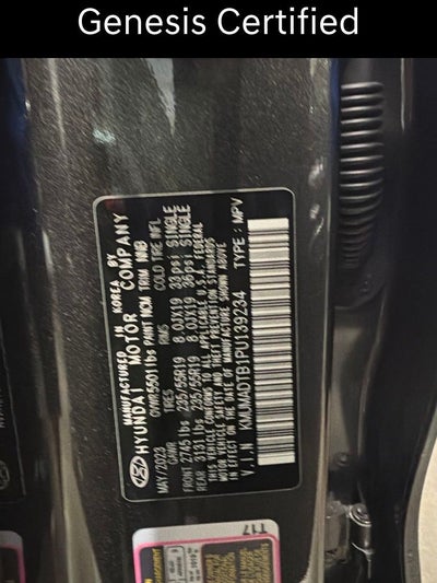 2023 Genesis GV70 2.5T CERTIFIED