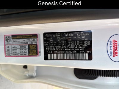 2026 Genesis GV70 2.5T Advanced CERTIFIED