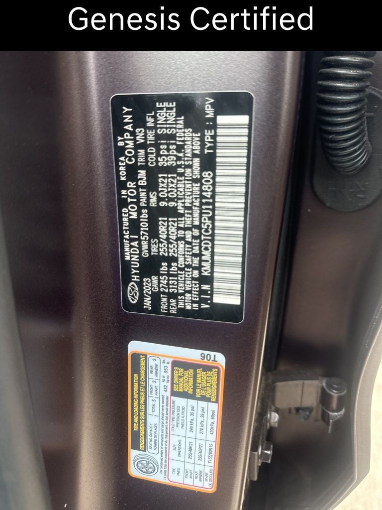 2023 Genesis GV70 3.5T Sport Prestige CERTIFIED