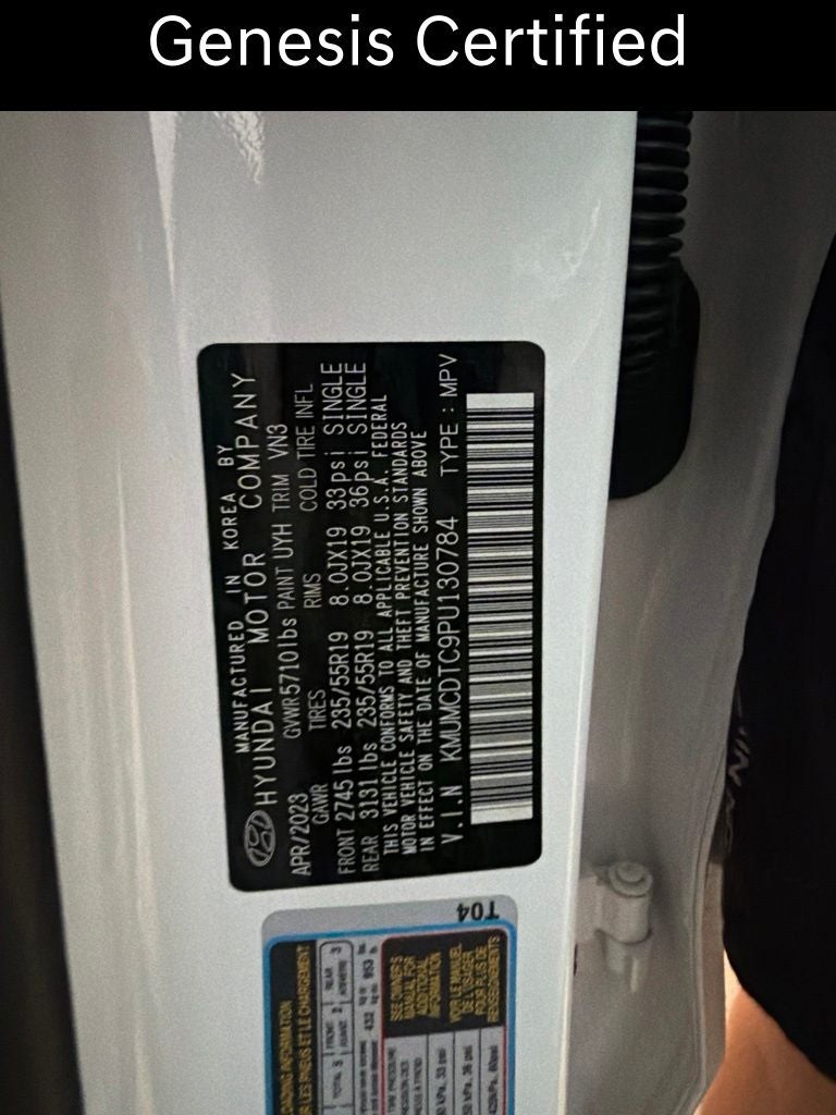 2023 Genesis GV70 3.5T Sport Advanced CERTIFIED