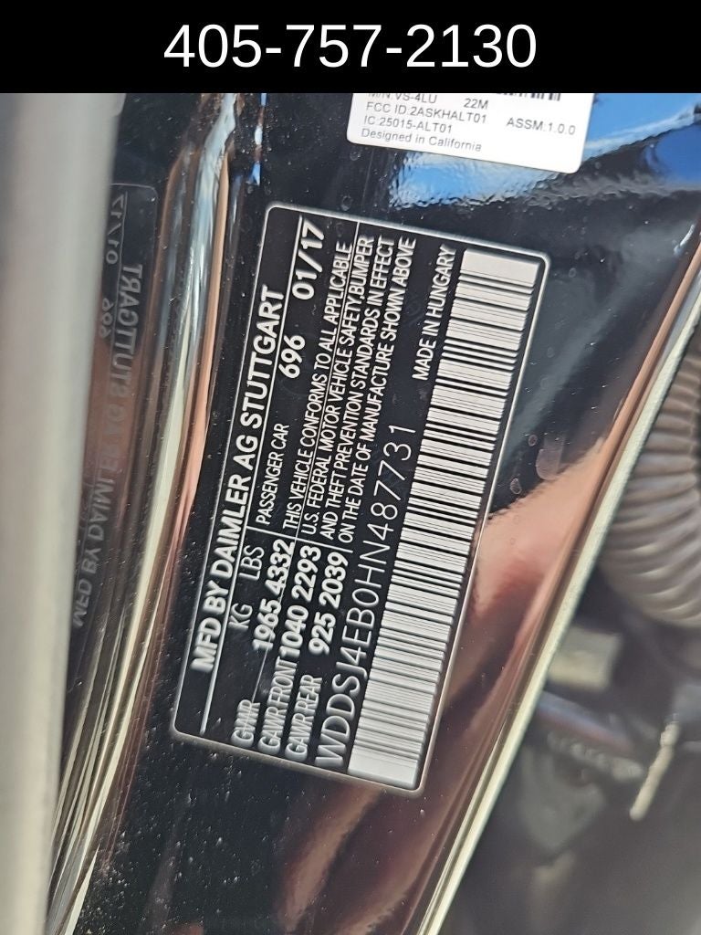 2017 Mercedes-Benz CLA CLA 250