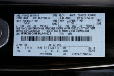 2025 Ford Escape Active