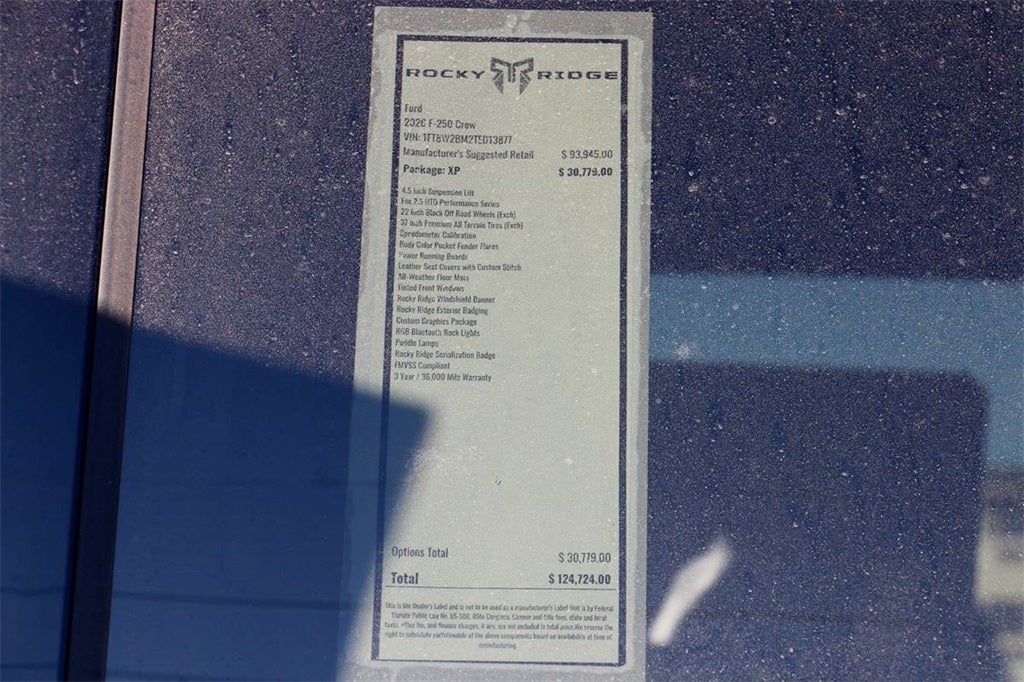 2026 Ford F-250SD Lariat ROCKY RIDGE