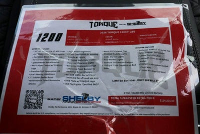 2026 Ford F-250SD Lariat TORQUE 1200 BY SHELBY PERFORMANCE