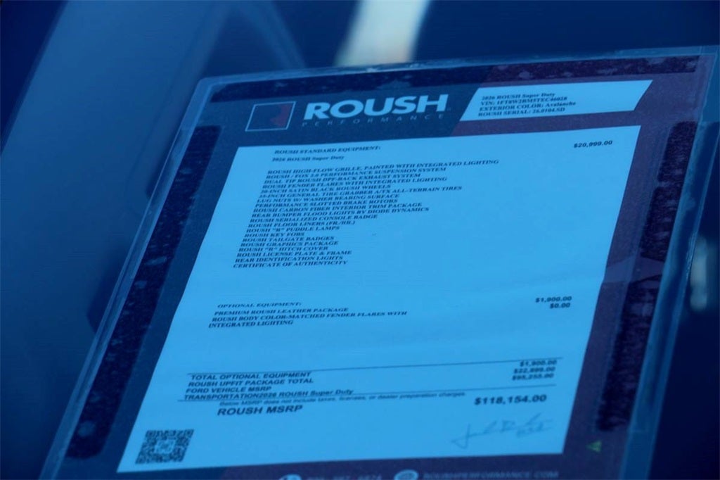 2026 Ford F-250SD Lariat ROUSH