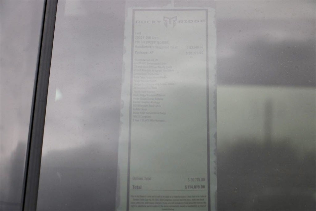 2026 Ford F-250SD XLT ROCKY RIDGE