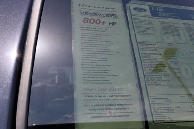 2026 Ford F-150 Lariat Hennessey Venom 800