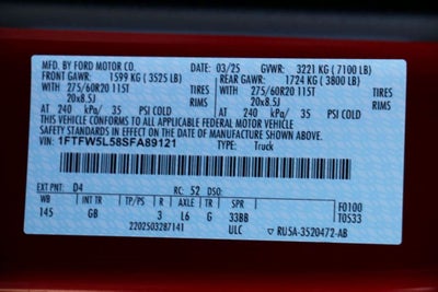 2025 Ford F-150 Lariat