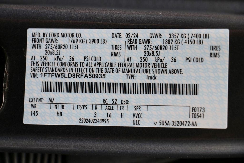 2024 Ford F-150 Lariat