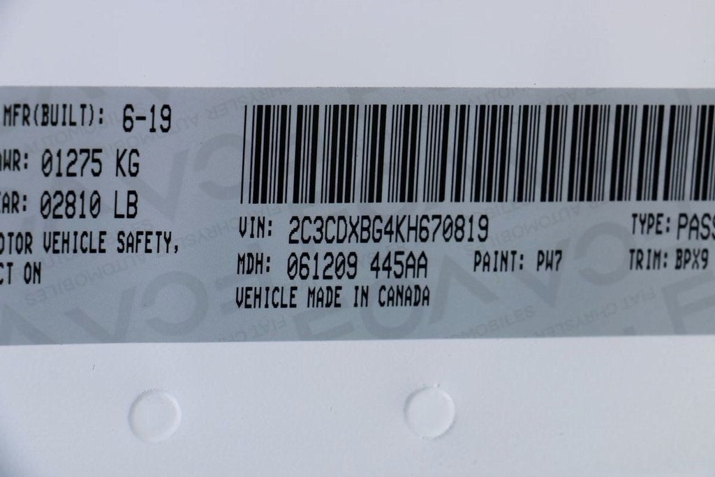 2019 Dodge Charger SXT