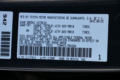 2025 Toyota Tacoma Hybrid TRD Off Road