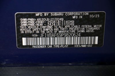2023 Subaru WRX Premium