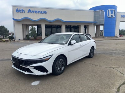2025 Hyundai Elantra Hybrid Blue