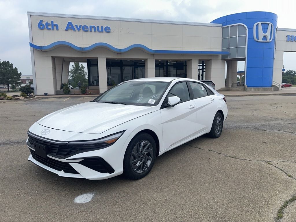 2025 Hyundai Elantra Hybrid Blue