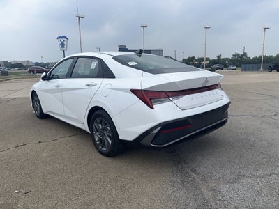 2025 Hyundai Elantra Hybrid Blue