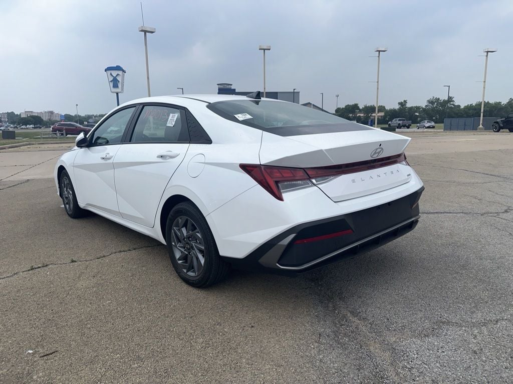 2025 Hyundai Elantra Hybrid Blue