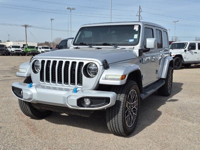 2022 Jeep Wrangler Unlimited Sahara 4xe Sky Touch Roof