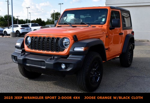 2025 Jeep Wrangler Sport 2-Door 4x4