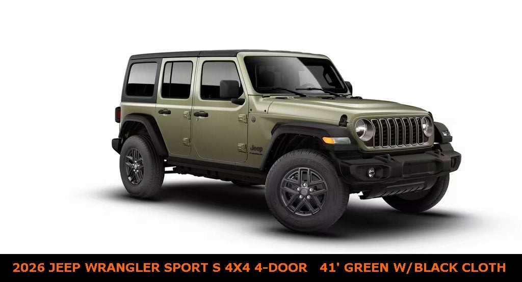 2026 Jeep Wrangler Sport S 4x4 4-Door