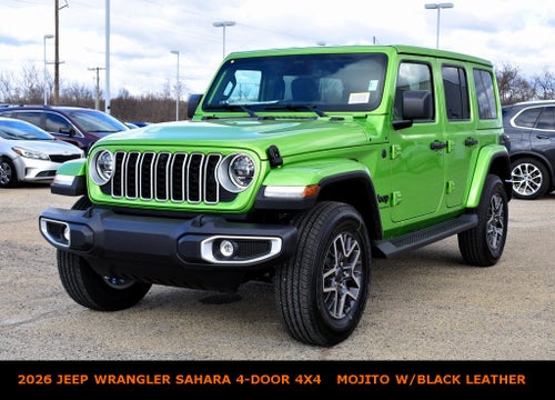 2026 Jeep Wrangler Sahara 4-Door 4x4