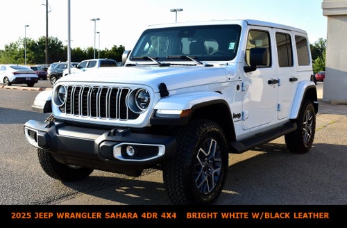 2025 Jeep Wrangler Sahara 4-Door 4x4