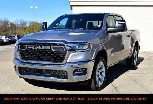 2025 RAM 1500 Big Horn/Lone Star Crew Cab 4x4 5'7" Box