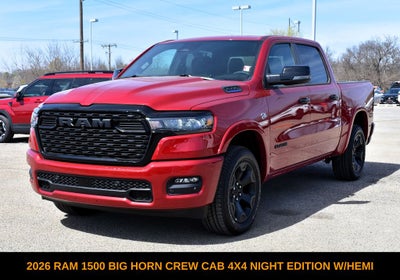 2026 RAM 1500 Big Horn/Lone Star Crew Cab 4x4 Night Edition