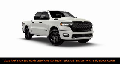2026 RAM 1500 Big Horn/Lone Star Crew Cab 4x4 Night Edition