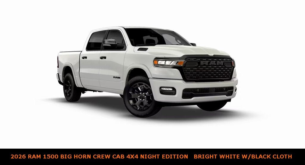 2026 RAM 1500 Big Horn/Lone Star Crew Cab 4x4 Night Edition