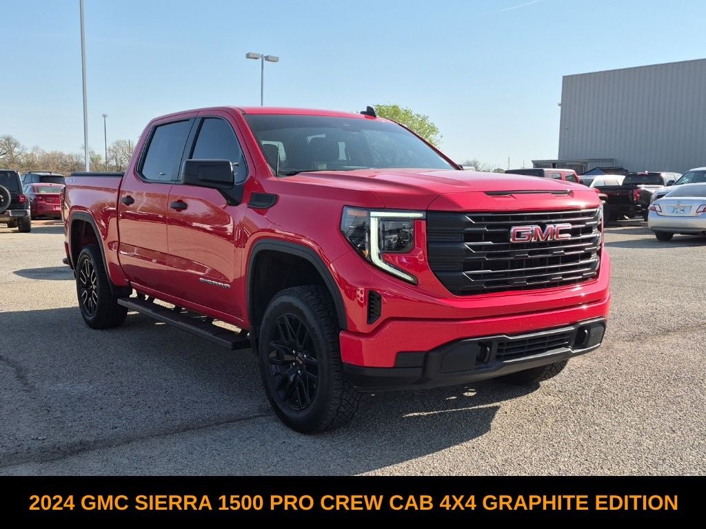 2024 GMC Sierra 1500 Pro Crew Cab 4x4 Graphite Edition