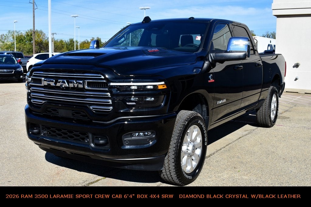 2026 RAM 3500 Laramie Sport Crew Cab 4x4 6'4" Box SRW