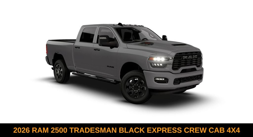 2026 RAM 2500 Tradesman Black Express Crew Cab 4x4