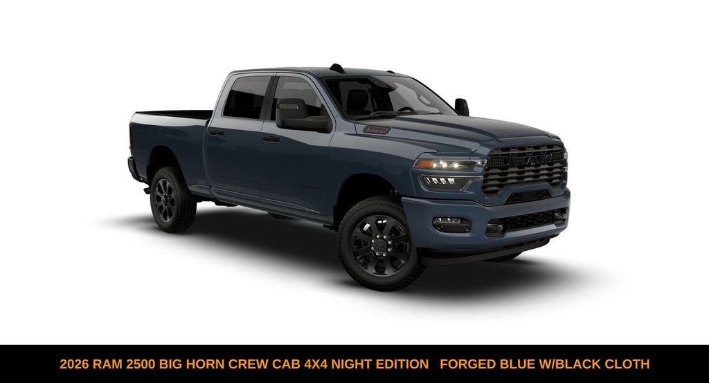 2026 RAM 2500 Big Horn Crew Cab 4x4 Night Edition