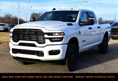 2026 RAM 2500 Big Horn Crew Cab 4x4 Night Edition
