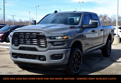 2026 RAM 2500 Big Horn Crew Cab 4x4 Night Edition
