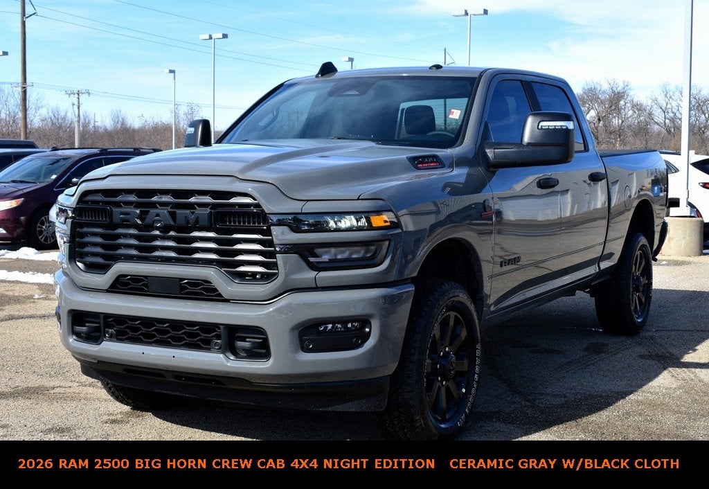 2026 RAM 2500 Big Horn Crew Cab 4x4 Night Edition